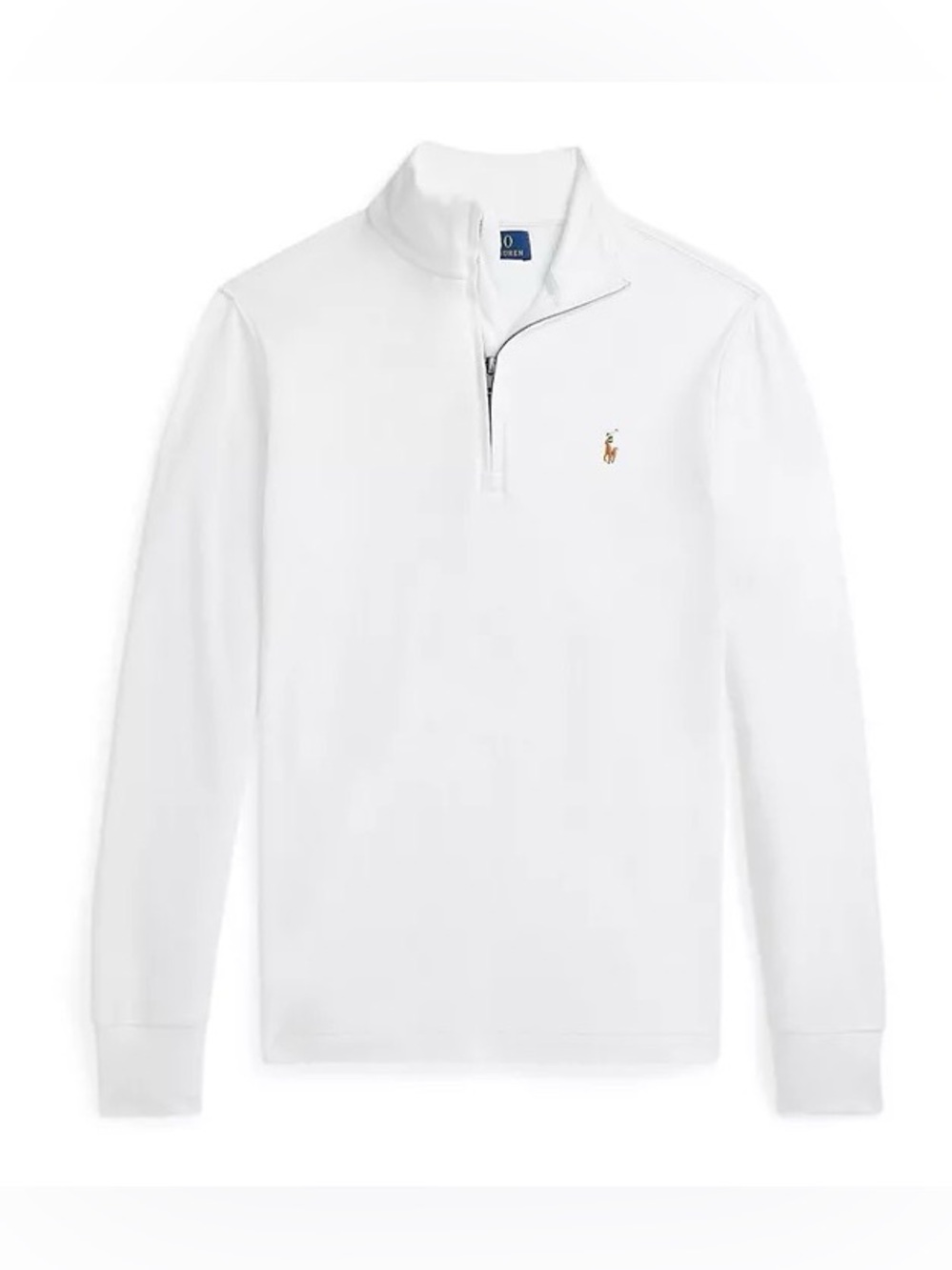 Boys Cotton Interlock Quarter-Zip Pullover Sweatshirt (Size: 3T)